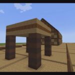 お菓子の村のお菓子の家　マイクラ #minecraft #マインクラフト #マイクラ建築