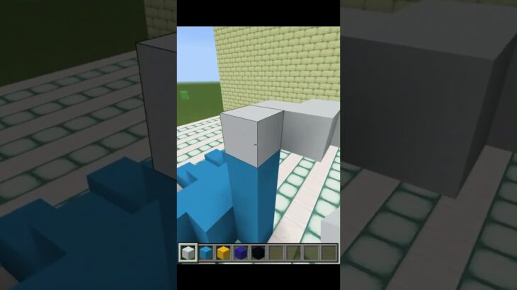 【マインクラフト】ポケモン建築part1♪何かわかるかな？ #マイクラ＃建築＃ポケモン