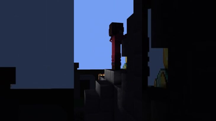 【マイクラ】アニメ練習　マインクラフト　#shorts