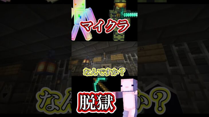 【マイクラ脱獄】トイレの仕方　マインクラフト　#shorts