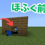 【マイクラ統合版】コマンド１つ！ほふく前進！？