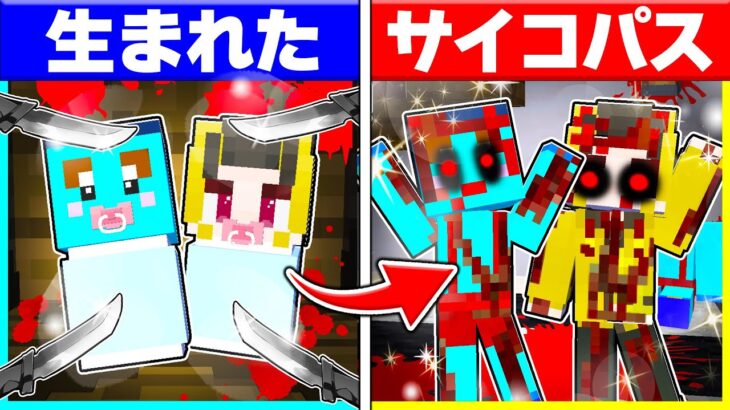 ⭐サイコパスに育てられた兄弟が生まれてから死ぬまで…【まいくらマインクラフト】