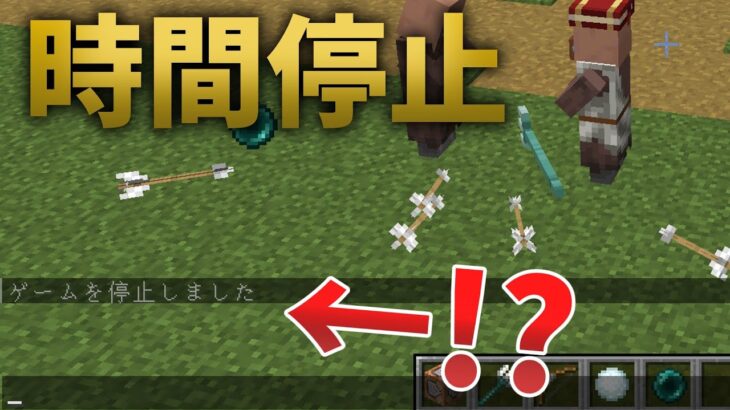 【マイクラ裏技】時間をあやつるコマンド #マイクラ #裏技 #アップデート