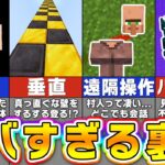 【検証】誰も知らないマイクラの謎すぎる秘密・バグ裏技９選【まいくら・マインクラフト】