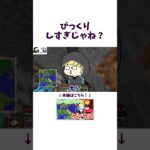 びっくりしすぎじゃね？【マイクラ】#マイクラ #マインクラフト #ゲーム実況