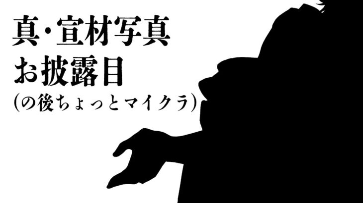 【宣材写真お披露目→マイクラ】撮ってもらったのはセラフ・ダズルガーデン【セラフ・ダズルガーデン/にじさんじ】