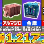 【マイクラ1.21】最新アプデが嬉しすぎる！？気になる謎が明らかになった衝撃のアプデ情報【まいくら・マインクラフト】