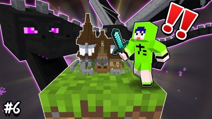 【完】1ブロックの世界でマインクラフト#6【たにクラ】
