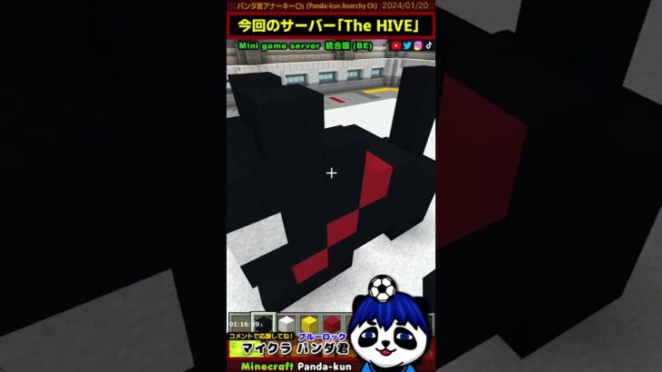 【マルチサーバー】建築ミニゲーム「お題：ねこ」/HIVE【マイクラ統合版・マイクラサーバー】おすすめ