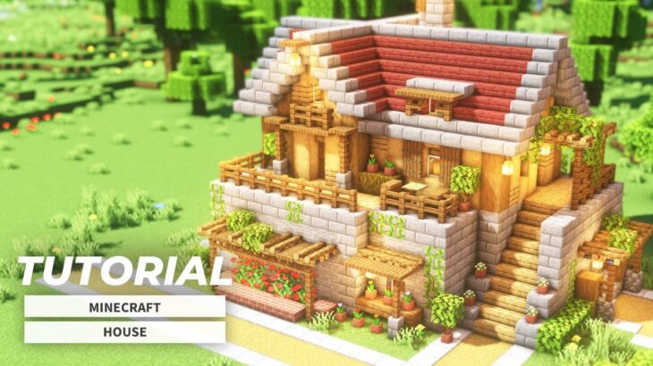 Minecraft: How to Build a Starter House | 簡単なサバイバルハウスの作り方(建築講座)