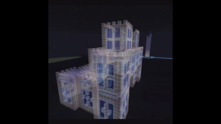 幻想的な夜　マイクラ #minecraft #マインクラフト #マイクラ建築