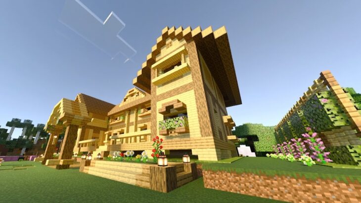 ぴぴさん家が完成した！！！！ #minecraft  #マインクラフト  #マイクラ統合版 【マイクラ】【Minecraft】