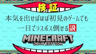 初見でマイクラはクリアできるのか？第二部編