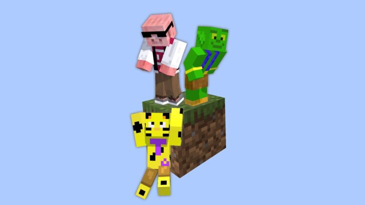 1マスから始まる世界でエンドラ討伐リターンズ【マイクラ】