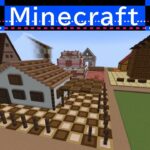 お菓子の家 【マインクラフト1.20.4】Minecraft　マイクラ　かわいい建物