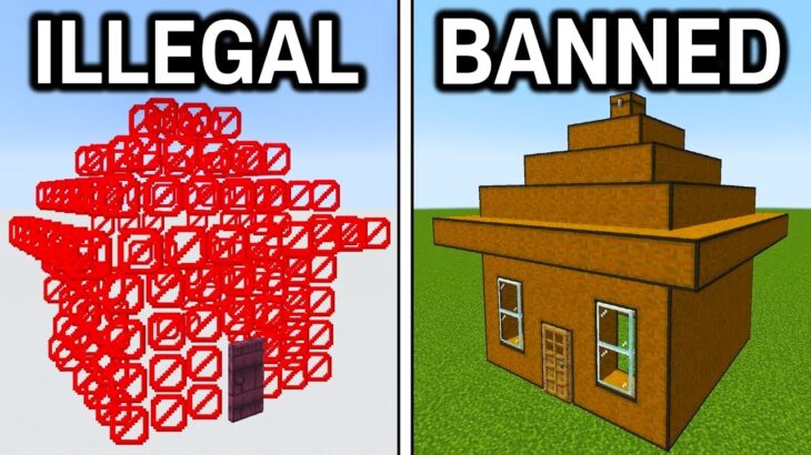 71 Illegal Houses In Minecraft