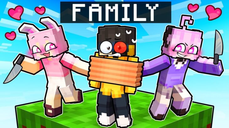 Having a FANGIRL Family in Minecraft!