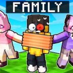 Having a FANGIRLS Family In Minecraft