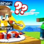 I Made CRAINER EAT FLOPPY… (Minecraft Squid Island)