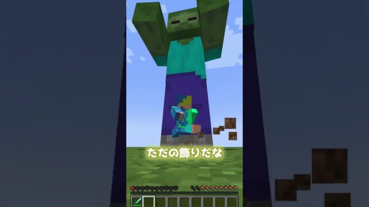 【マイクラ】 コマンドでしか出せないMOB3選 #マイクラ #マイクラコマンド #minecraft #コマンド #コマンド紹介