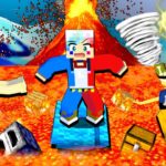 【地球滅亡😱】全ての災害が起こるマインクラフト😭【マイクラ Minecraft】ぽっぴんず