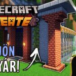 Minecraft Create – 3.Rész (Az Első GYÁR és GYÁRTÓSOROK!) – Stark LIVE