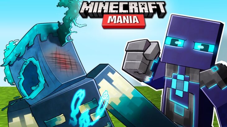 Minecraft Mania – M4TÓ al WARDEN a PUÑOS en HARDCORE!