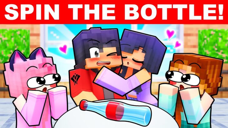 Minecraft SPIN THE BOTTLE!