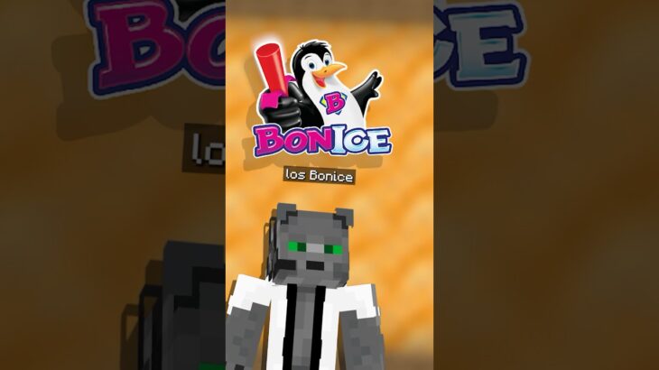 #Minecraft descubrió los BONICE 🍭🍦