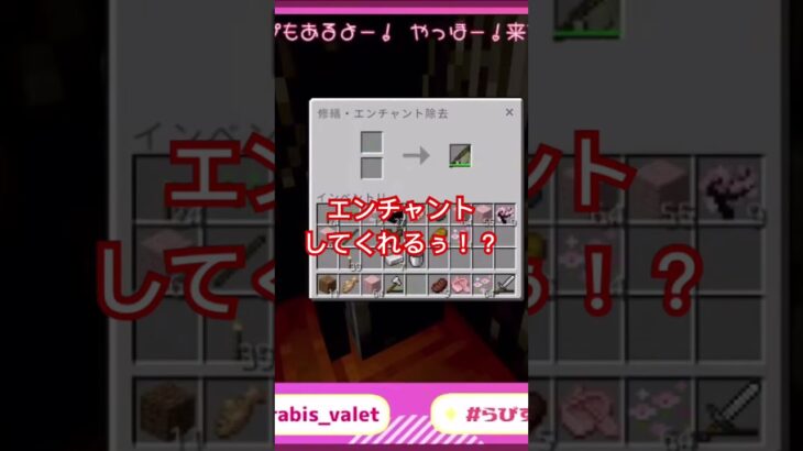 【Minecraft】おっ！エンチャントあるやん！→結果 #まいくら #マイクラ #minecraft