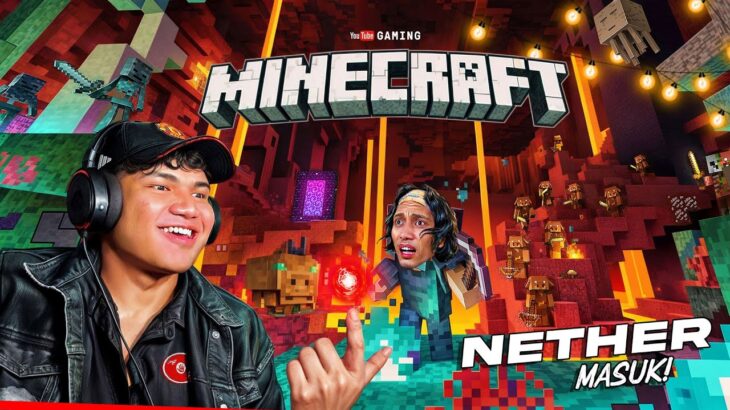 🔴 OOHAMI & EYM 1ST TIME MASUK NETHER!🔥 – Minecraft Ramadhan☪ (Malaysia) #02