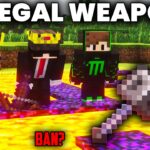 Why This Weapon Banned Us For Entire Season In This Minecraft SMP..?