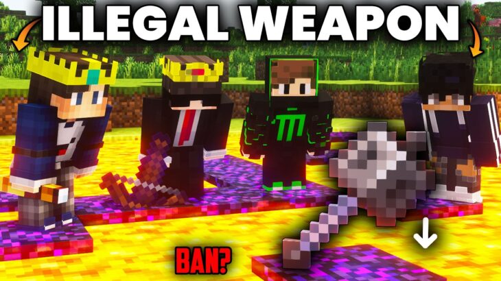 Why This Weapon Banned Us For Entire Season In This Minecraft SMP..?