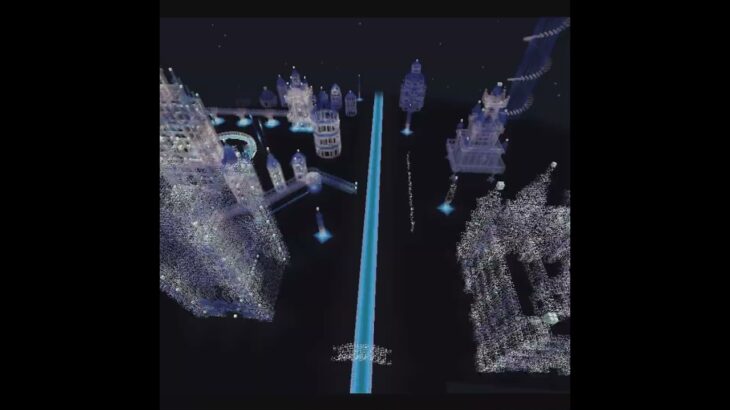 幻想的な夜　マイクラ #minecraft #マインクラフト #マイクラ建築