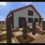 お菓子の街のお菓子の家　マイクラ #minecraft #マインクラフト #マイクラ建築