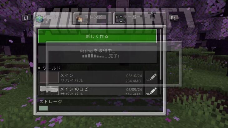 【マイクラ】ワールド探索　とか【建築家募集中】