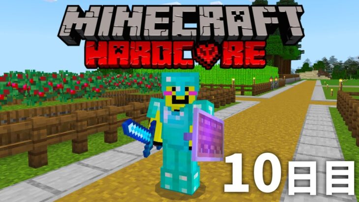 🔴死んだら終わり【マイクラ】ハードコア　１０日目