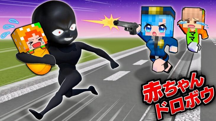 【誘拐犯をつかまえろ！】マイクラで赤ちゃんドロボー事件の犯人を探す警察探偵(#ぴこみんず )