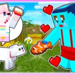 🌈ペットのふりして絶対にバレずにイタズラするww😻💓【マイクラ / まいくら】