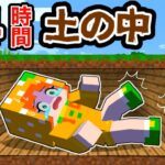 地面の中で24時間生活するマインクラフト😨（#ぴこみんず ）