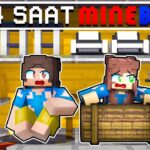 24 SAAT MİNEBAY ÖRGÜTÜ GİZEMİNİ ÇÖZDÜK 🥵 – Minecraft