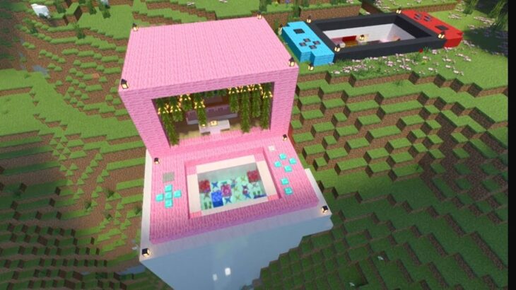 ニンテンドー3DSの家を作りたい！ 【 マイクラ/minecraft 】