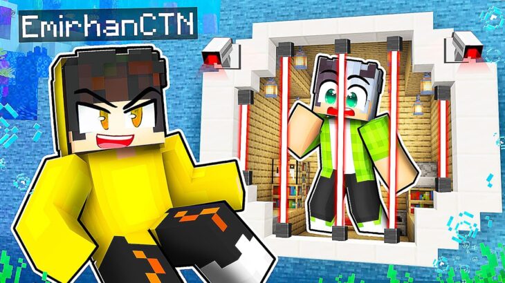 Arkadaşım Ahmet’i DENİZ ALTI SIĞINAĞINA HAPSETTİM! – Minecraft Ahtapot Adası