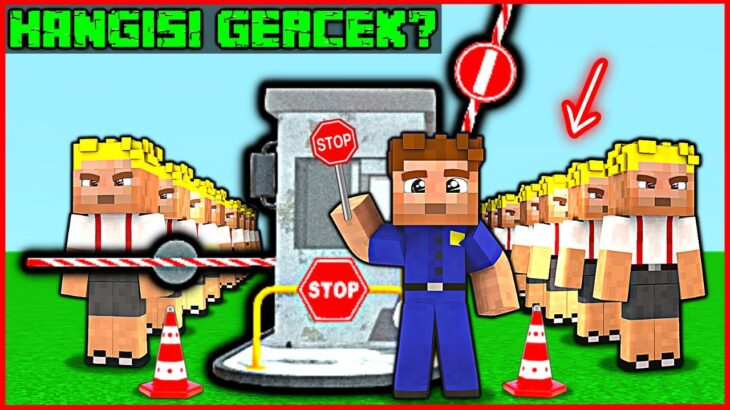 HANGİSİ GERÇEK KARDEŞİM EFEKAN? 😱 -Minecraft