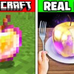 I Ate Every Minecraft Food in Real Life!