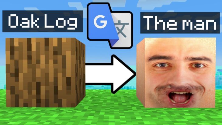 I Put Every Minecraft Texture Through Google Translate 1 QUADRILLION Times…