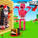 I Trolled My Friends as FLESH creatures in Minecraft!