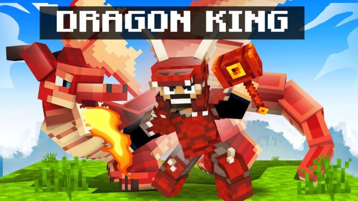 I’m a Dragon King in Minecraft