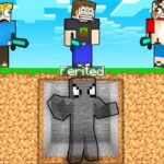 MANHUNT YARIŞMASINDA GÖRÜNMEZLİK İLE TROLLEDİM – Minecraft