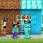 НУБ И ПРО ПОДЕЛИЛИ НАШУ ДЕРЕВНЮ ЖИТЕЛЕЙ ПОПОЛАМ В МАЙНКРАФТ | Компот Minecraft